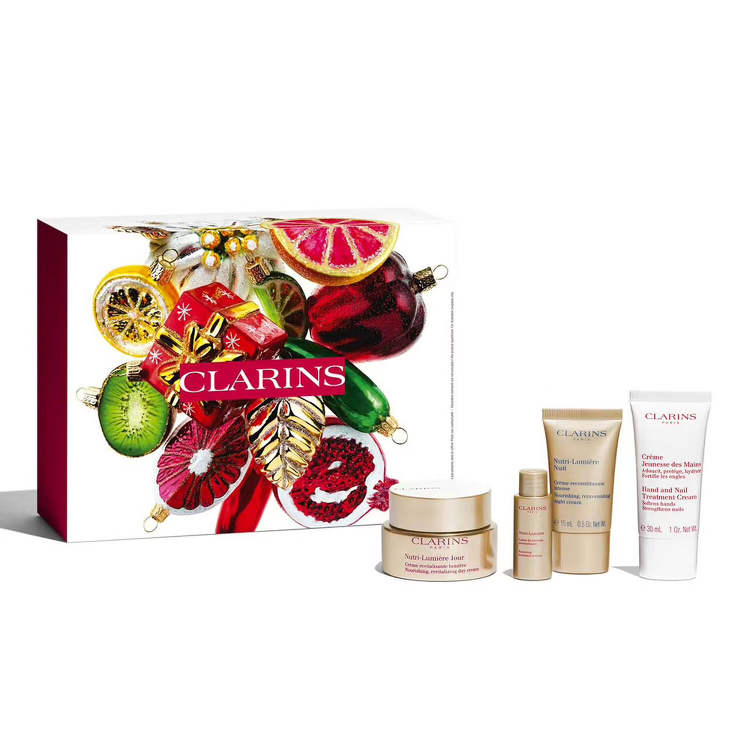 Clarins Nutri-Lumière Coffret Soins Visage Anti-Age Anti-Rides dès 60 ans
