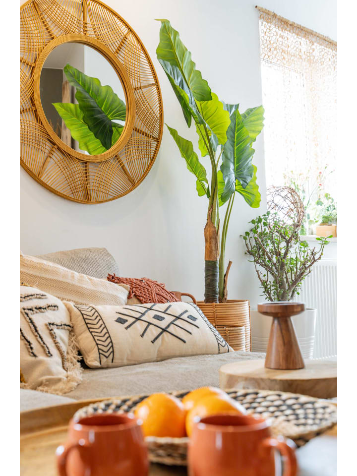 Atmosphera Créateur d'intérieur Boho-Spiegel in beige günstig kaufen onesize