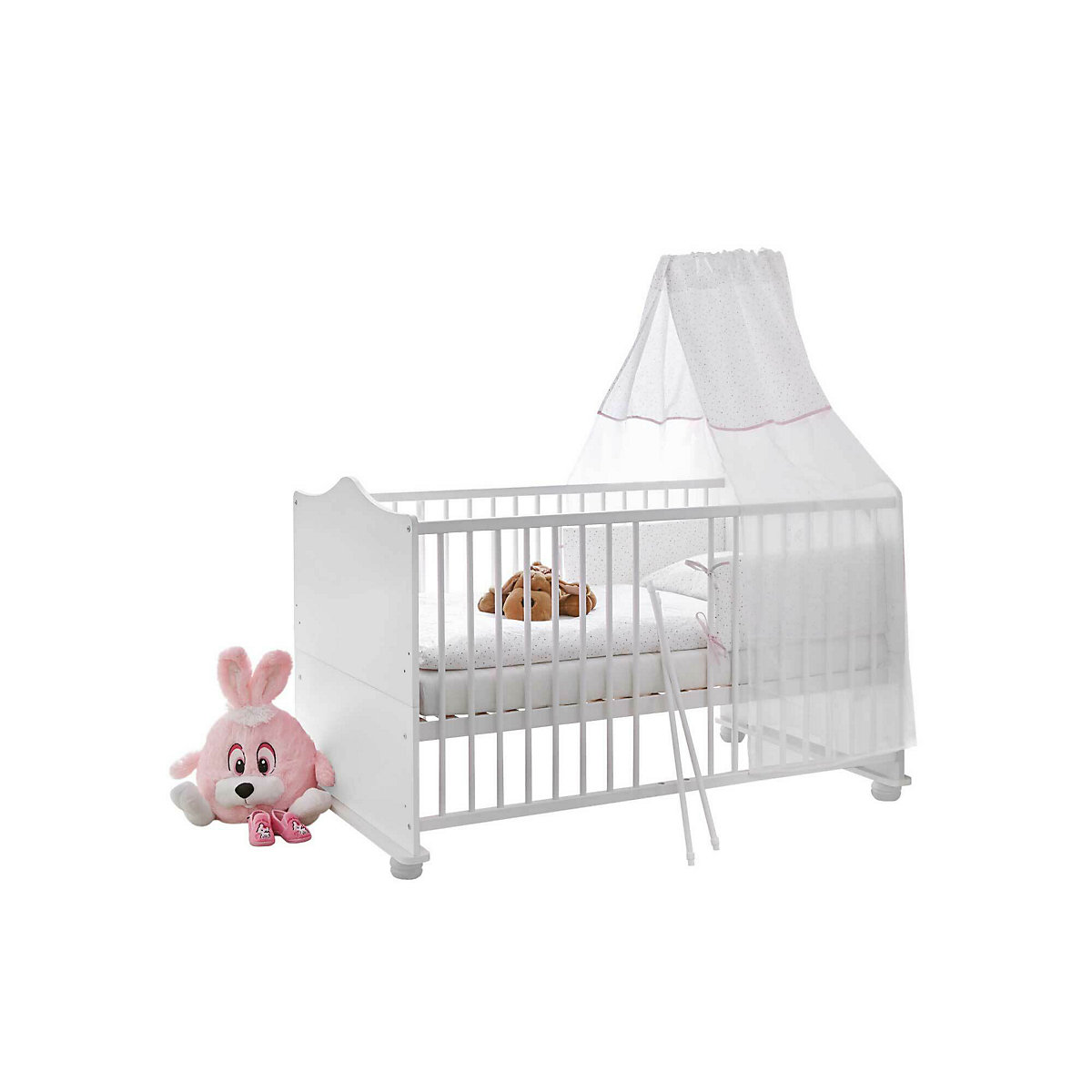 Babybett Prinzessin Weiß