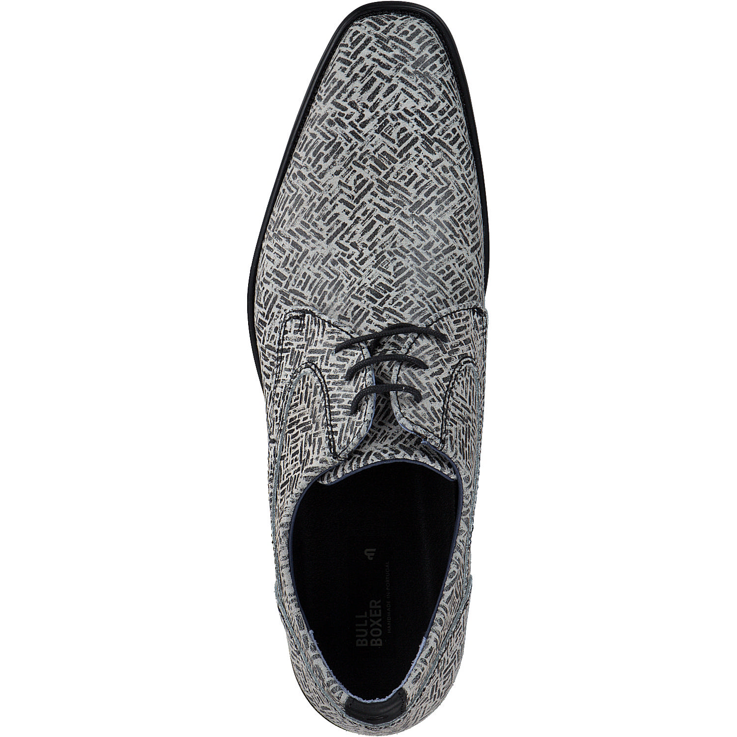 Shoes Unlimited 911 K2 0982B, Klassische Halbschuhe, Herren, weiß schwarz