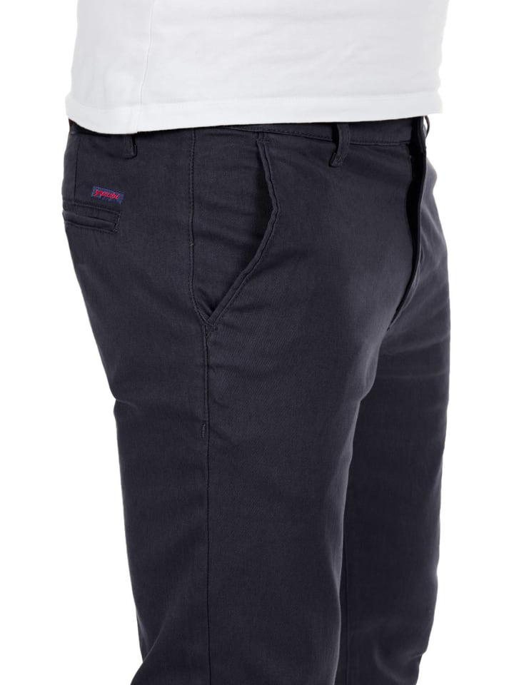Yazubi Chinohose Dustin in Navy günstig kaufen