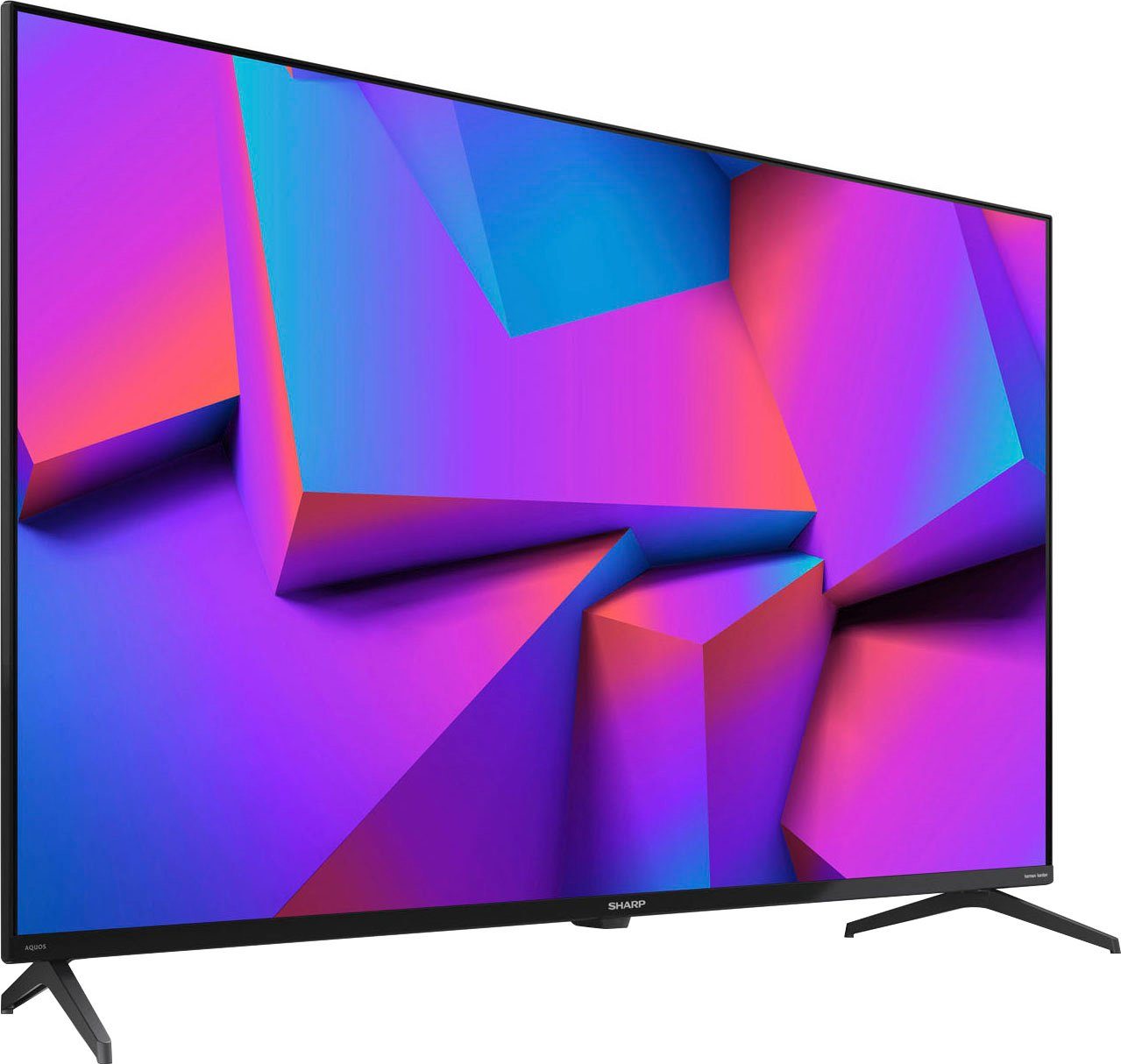Sharp 4T-C43FK_ LED-Fernseher (108 cm/43 Zoll, 4K Ultra HD, Smart-TV)