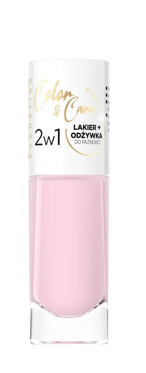 „Eveline Color & Care“ nagų lakas su rūpestinga formule 122
