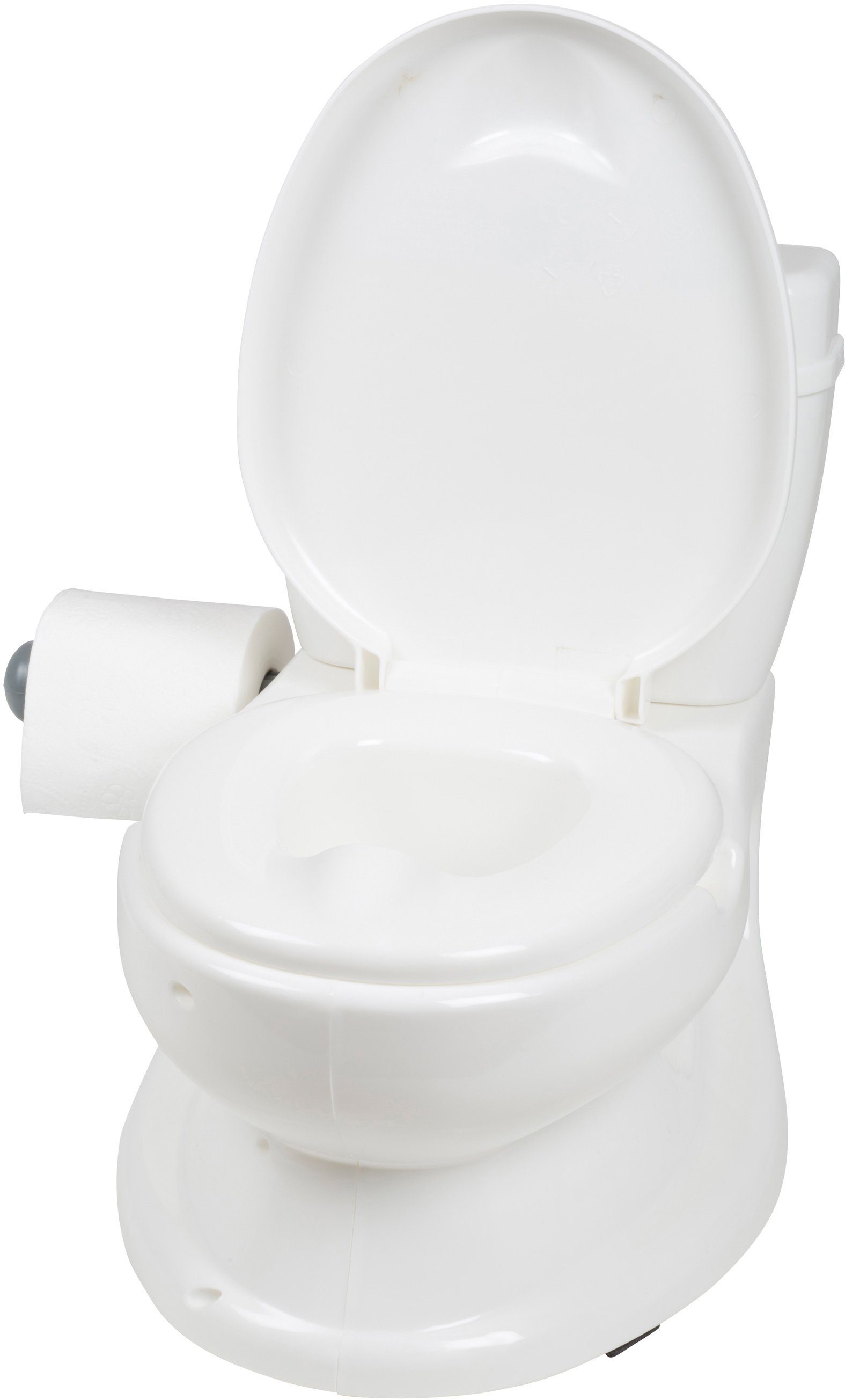 BabyGo Toilettentrainer Baby Potty, weiß, pädagogoisches Töpfchen