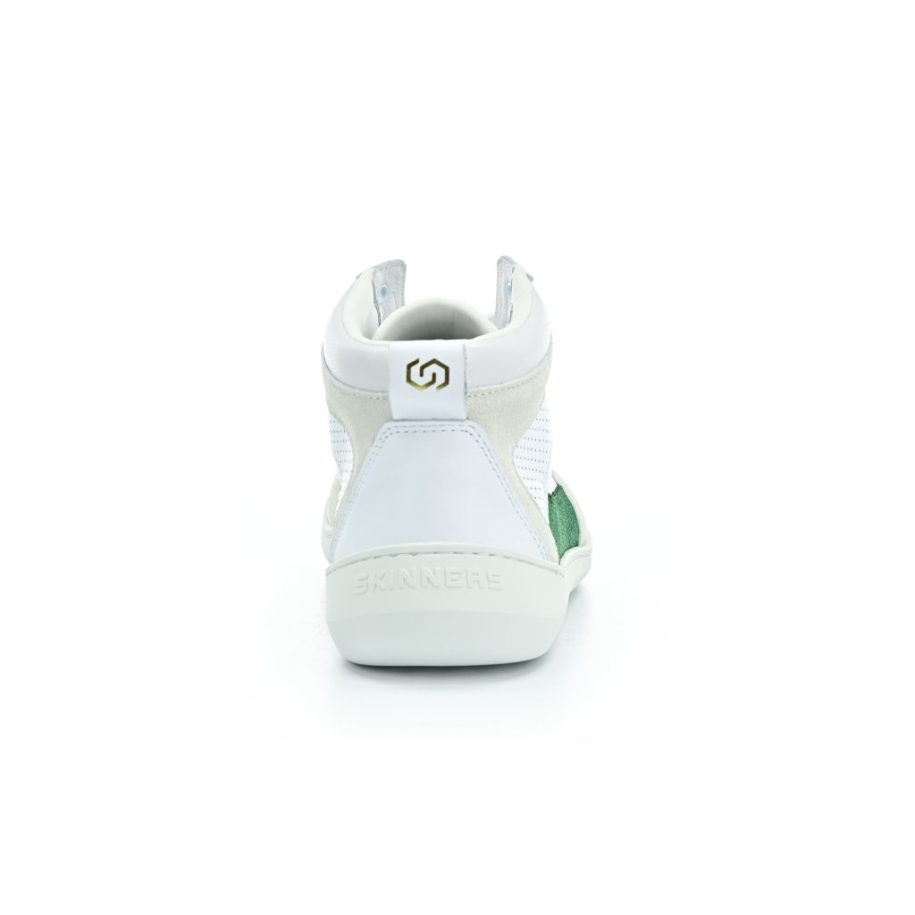 Skinners Oldschooler High Top Green/White Barfußstiefeletten