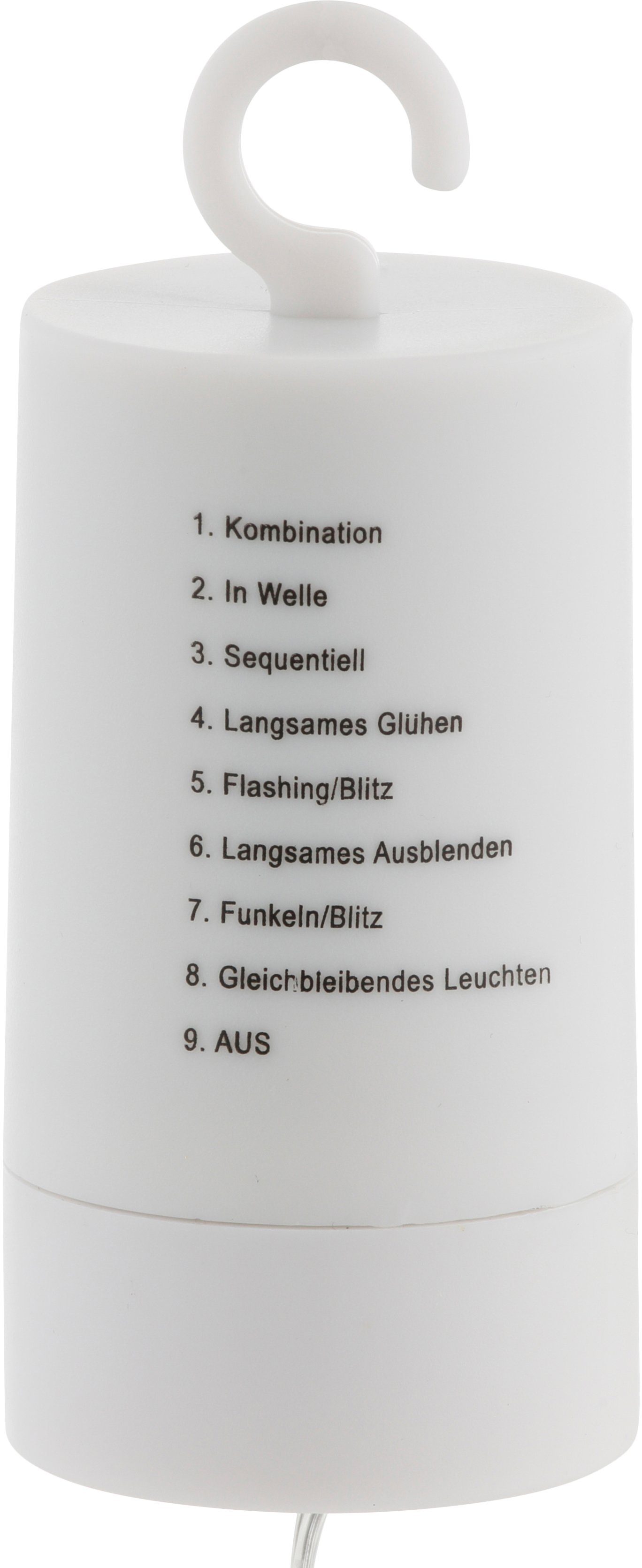 BONETTI LED Stern Weihnachtsstern, Weihnachtsdeko aussen, Timerfunktion, getrennt schaltbar, LED fest integriert, Warmweiß, Ø ca. 51 cm je Stern, mit 8 verschiedenen Leuchtfunktionen