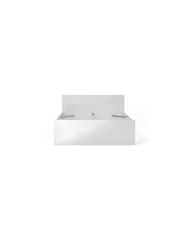 ebuy24 Bett Nada Weiß 146 x 197 cm günstig kaufen onesize