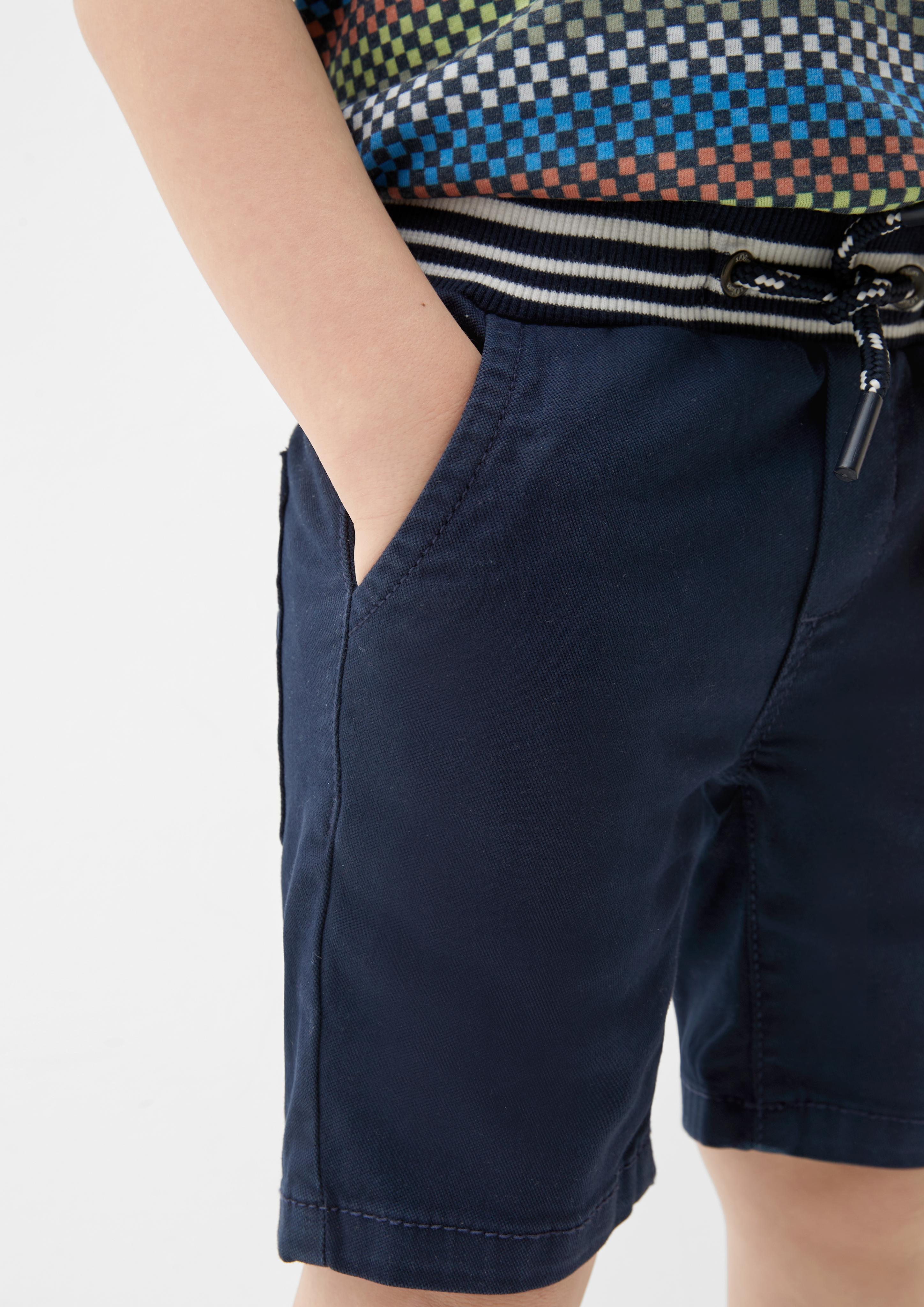 Slim: Bermuda mit Elastikbund  2127528-5952