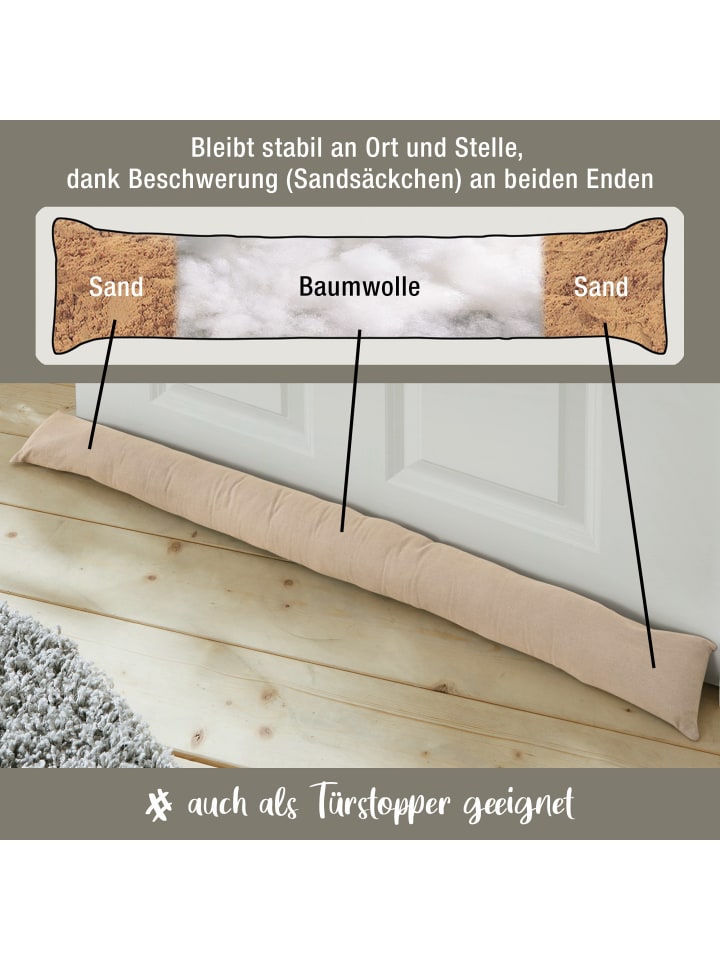 REDBEST Zugluftstopper Seattle in beige günstig kaufen