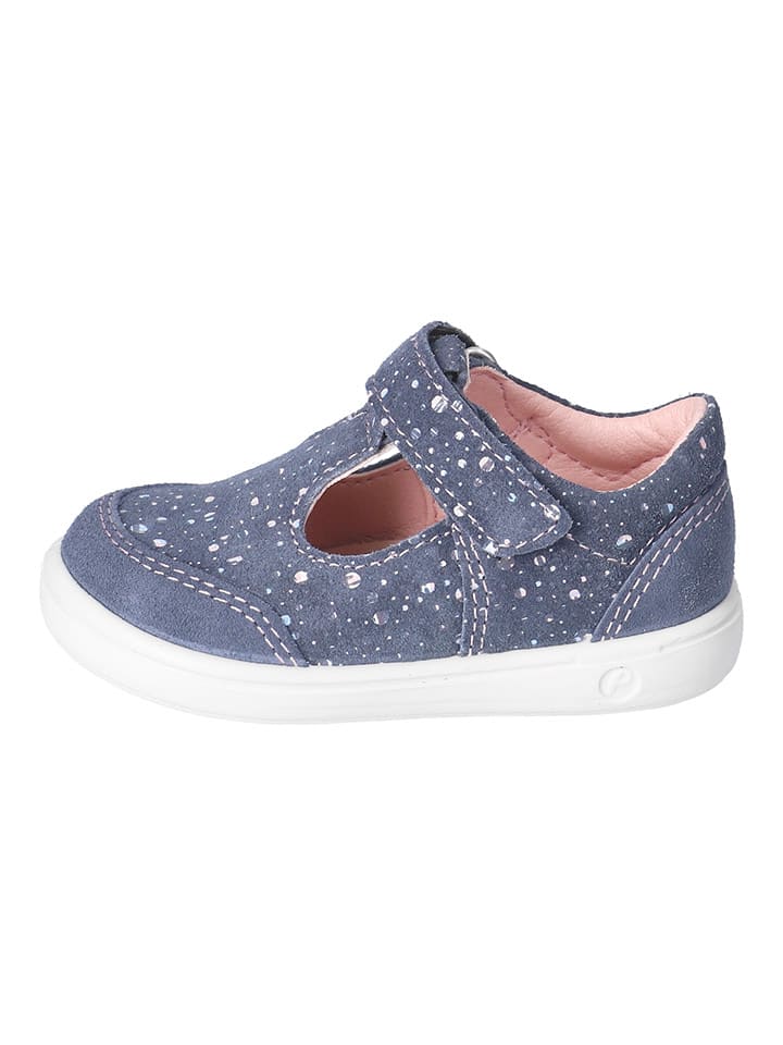 PEPINO Leder-Sneakers in Dunkelblau günstig kaufen