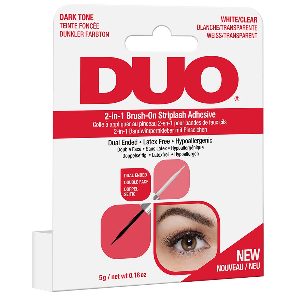 DUO 2-in-1 Brush On Adhesive dark/clear 5 g