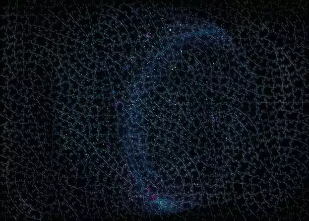 Puzzle 881 Teile - Krypt Universe Glow