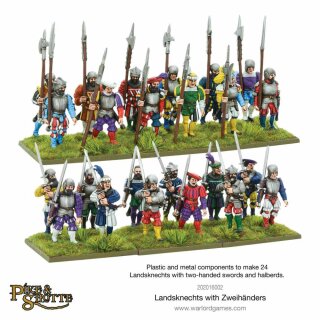 Pike & Shotte Landsknecht with Zweihanders