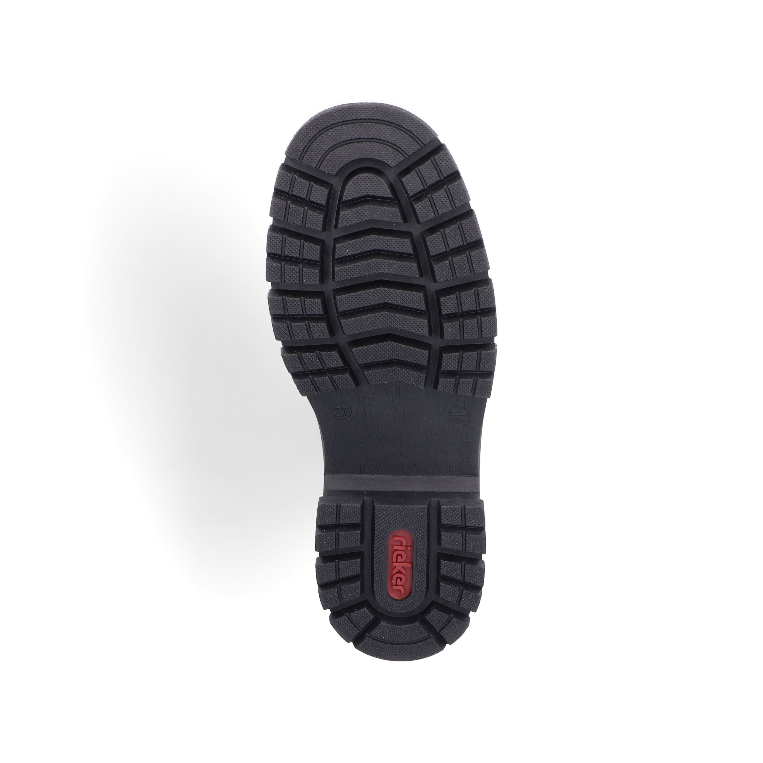 Rieker Damen Schnürstiefel nachtschwarz