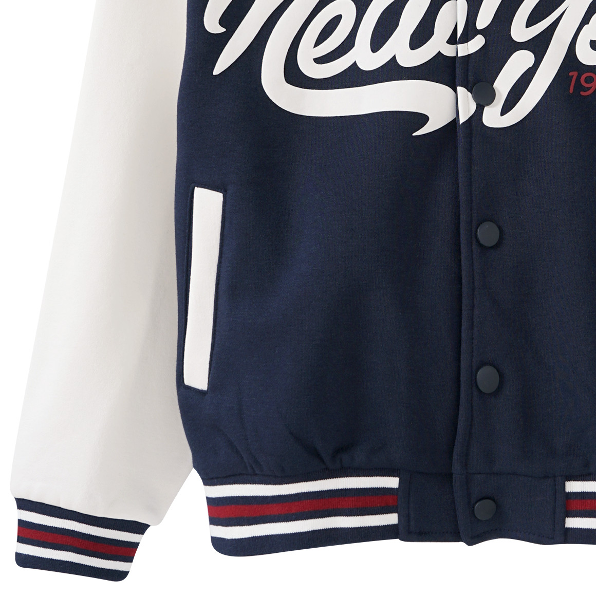 Jungen Sweatjacke im College-Look