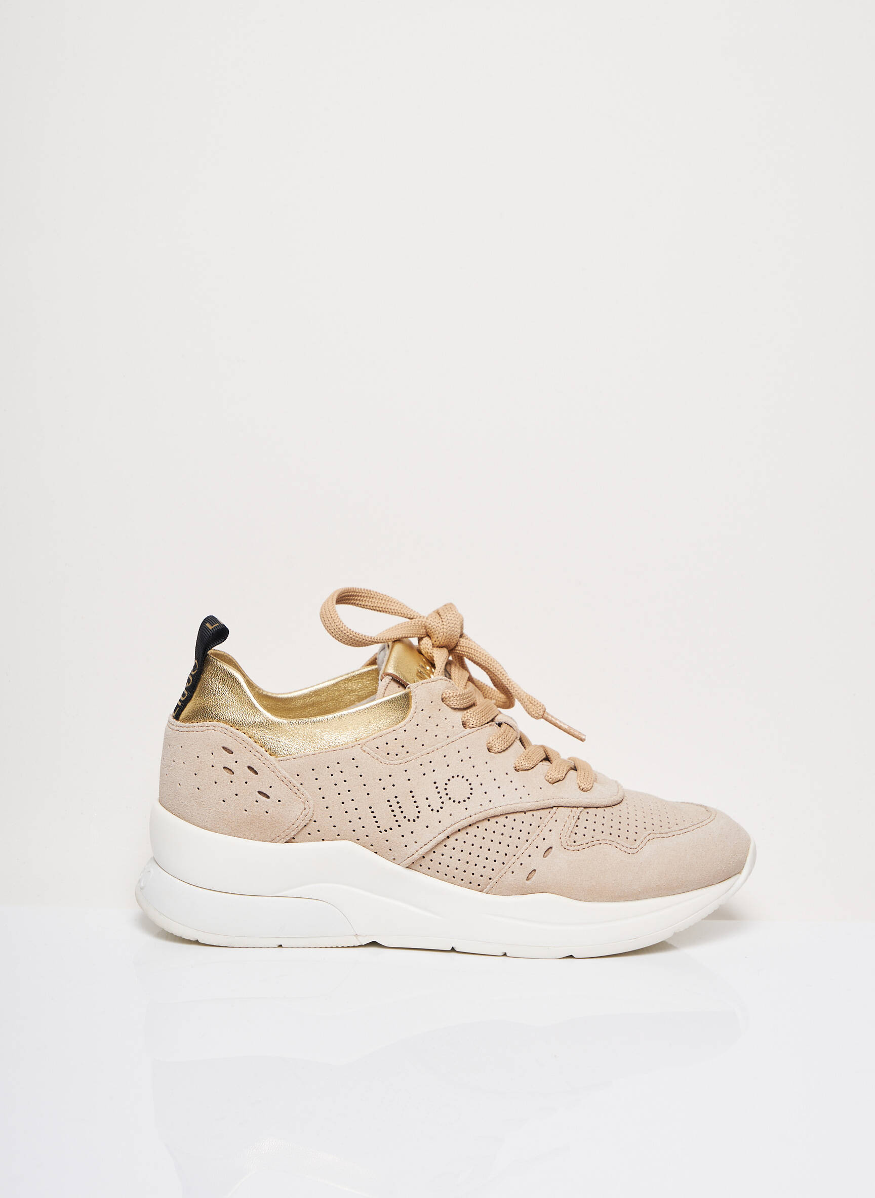 Liu Jo Baskets Femme couleur beige
