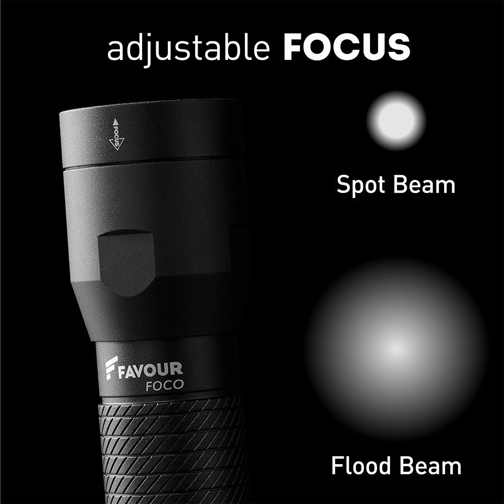 Favour T2042 LED-Taschenlampe