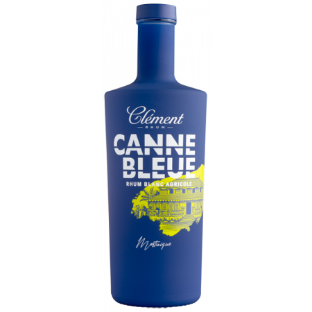 CLÉMENT - RHUM BLANC AGRICOLE - CANNE BLEUE MILLÉSIME 2022