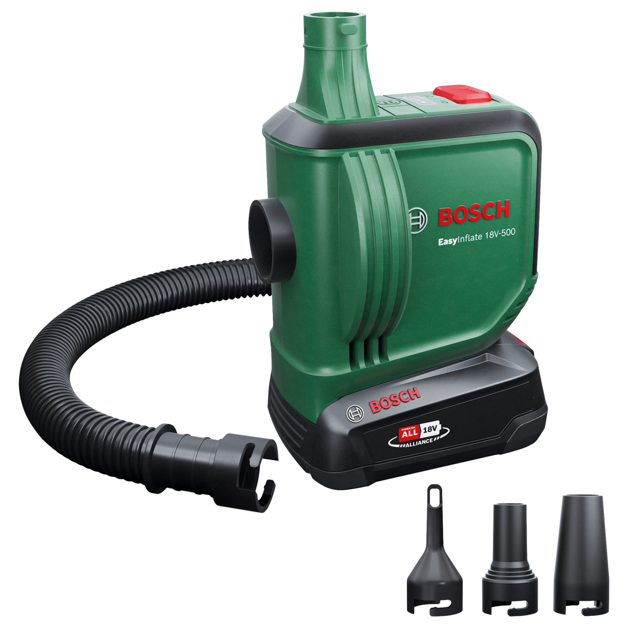 EasyInflate 18V-500 - 1 x 2,0-Ah-Akku | Ladegerät