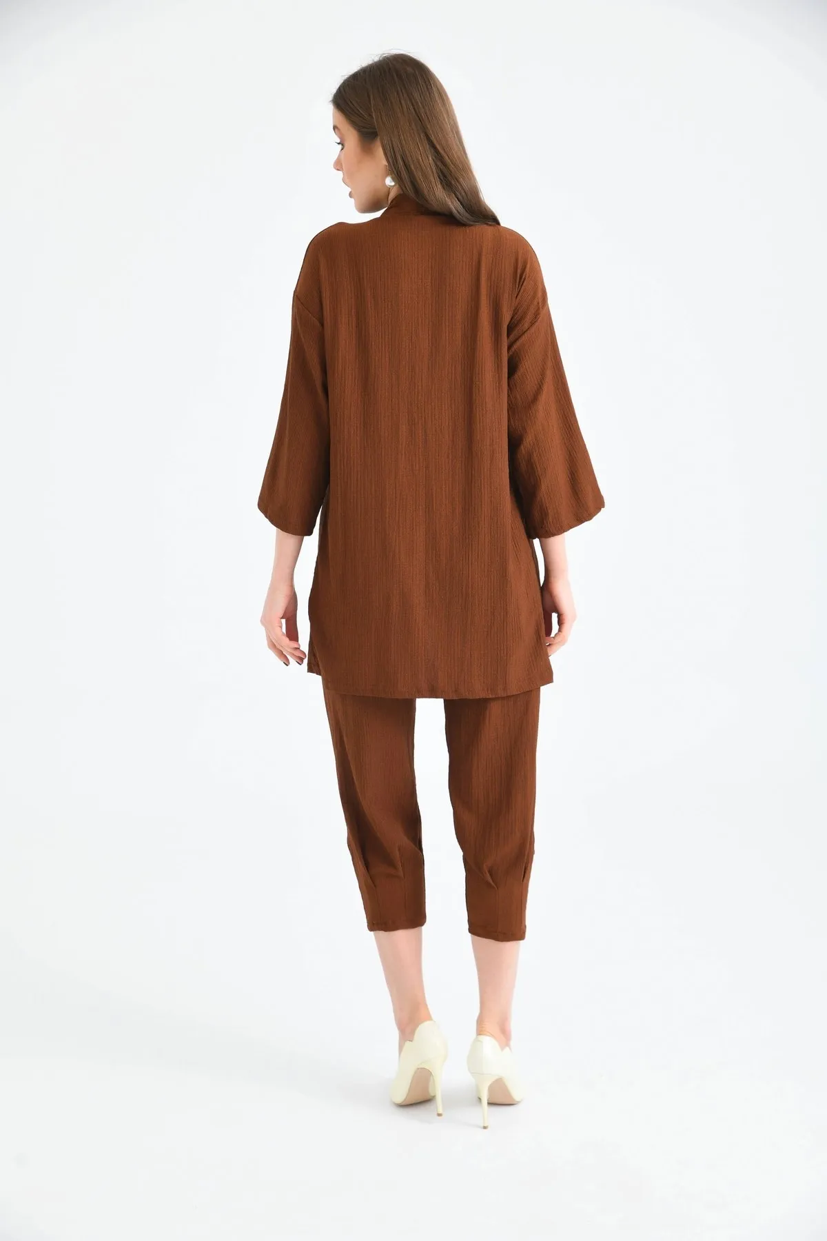 VOLT CLOTHİNG  Uncovered Kimono-Set für Damen