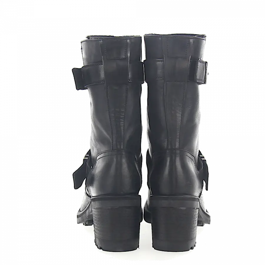 ROSS B. - Stiefel Kalbsleder schwarz - schwarz