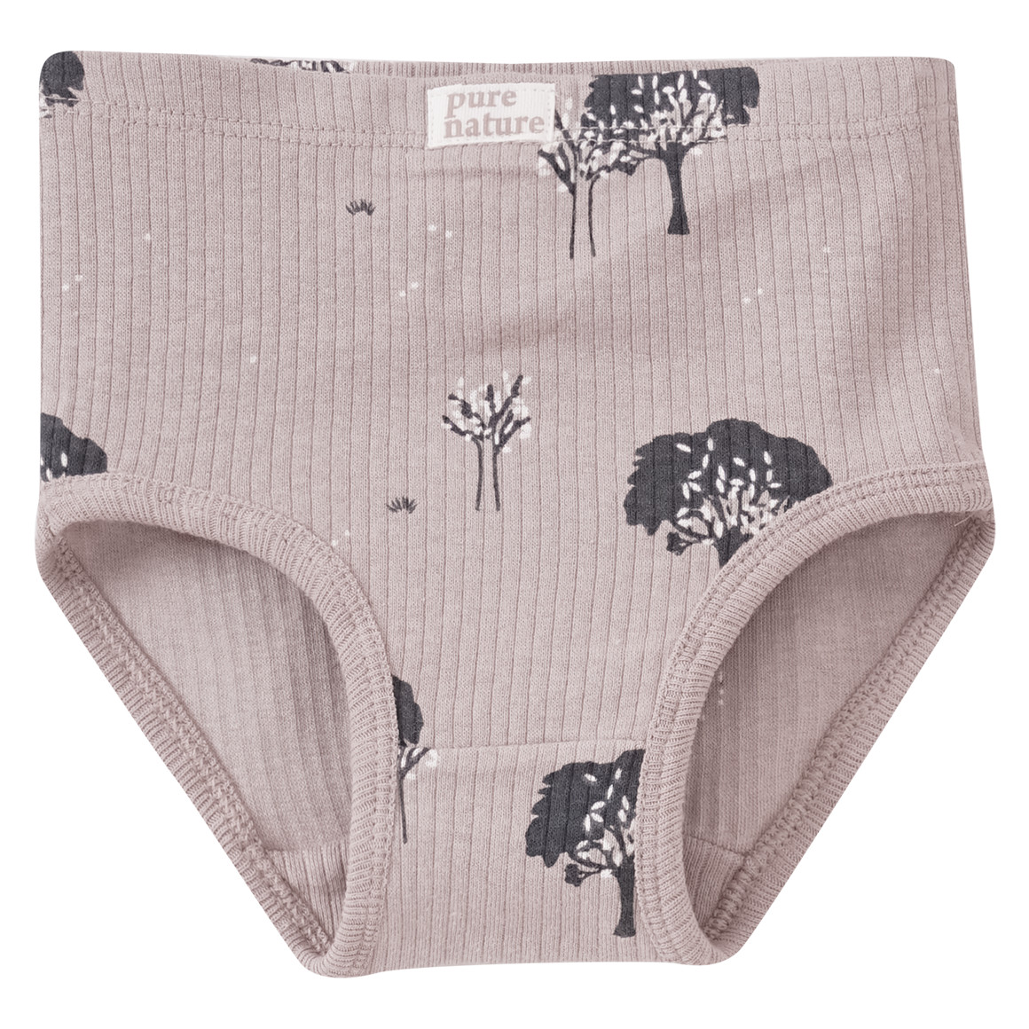 3 Baby Slips mit Rippstruktur