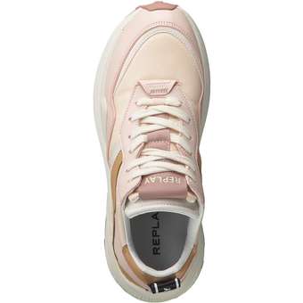 Replay Athena Moon Sneaker in beige