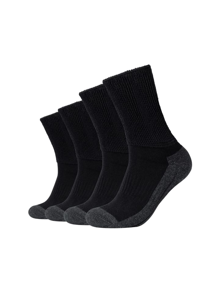 camano Socken 4er Pack function in Schwarz günstig kaufen