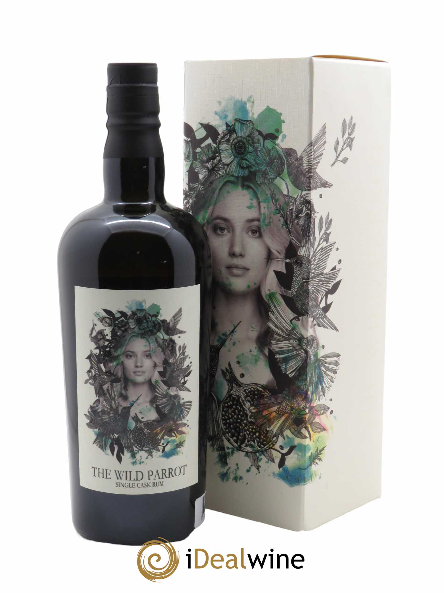 Rhum Hidden Spirits Barbados The Wild Parrot Antipodes (70cl) 1996 - Lot de 1 Bouteille