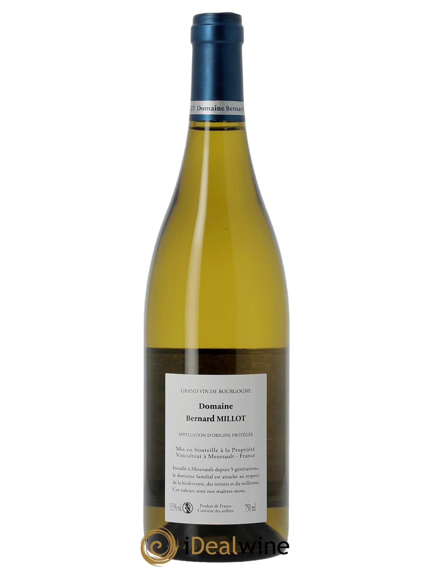 Bourgogne Aligoté Les Guets de Bises Bernard Millot  2022 - Lot de 1 Bouteille