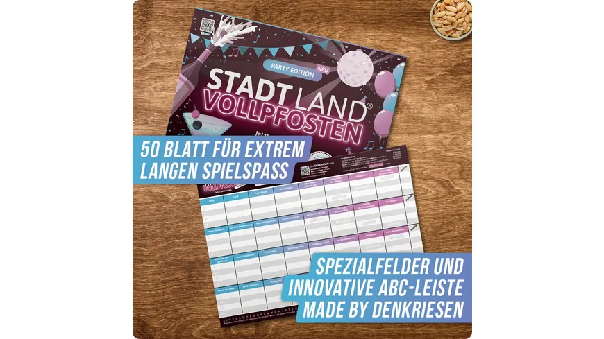 Denkriesen - STADT LAND VOLLPFOSTEN® - PARTY EDITION - 