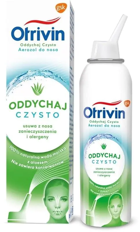 Otrivin Breathe Clean, spray nasal