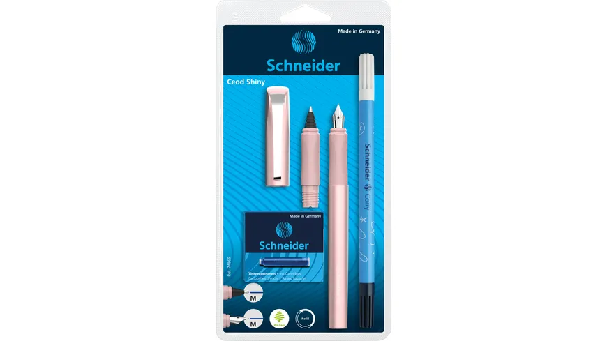 Schneider Füllhalter-Set Ceod Shiny pink