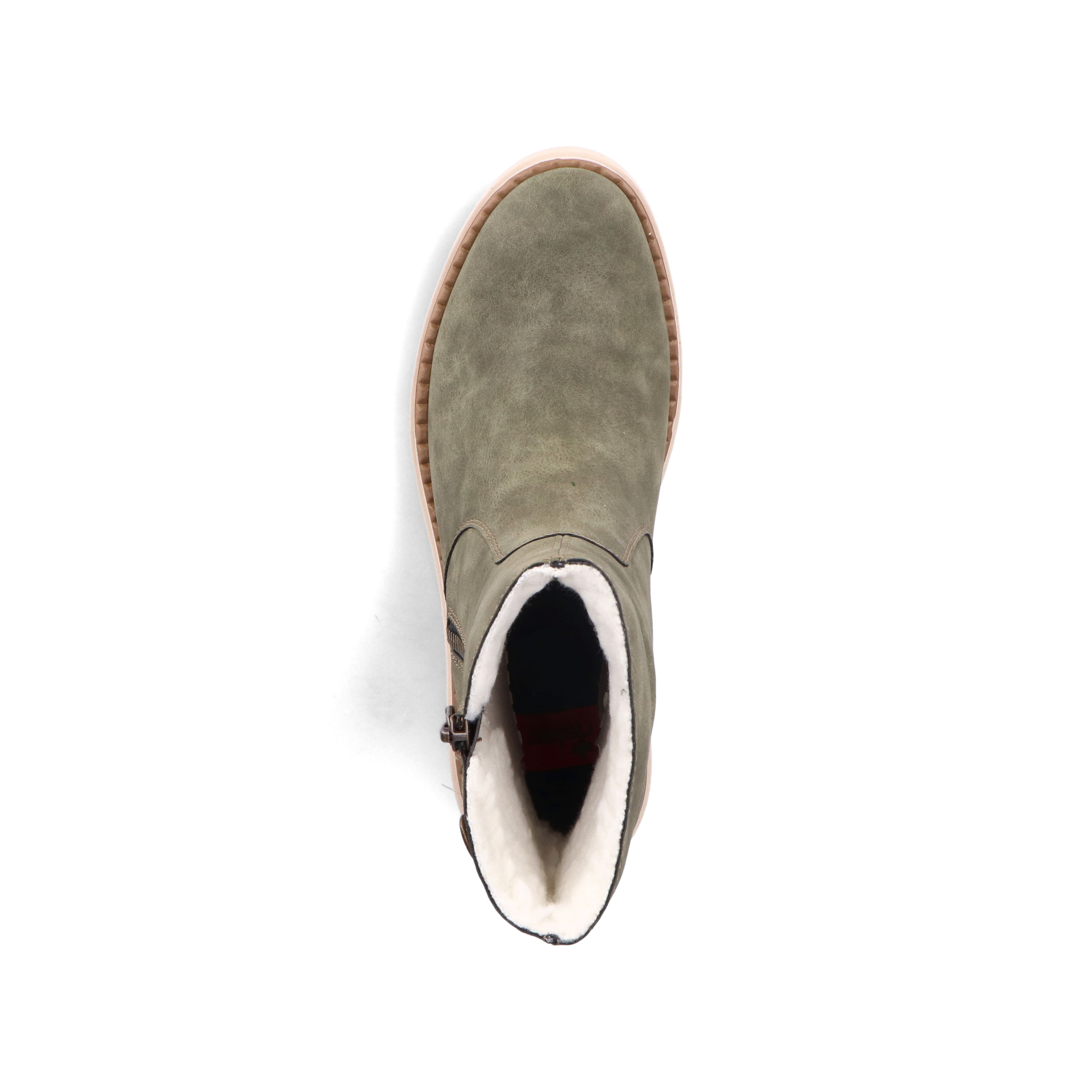 Rieker Damen Kurzstiefel grüngrau