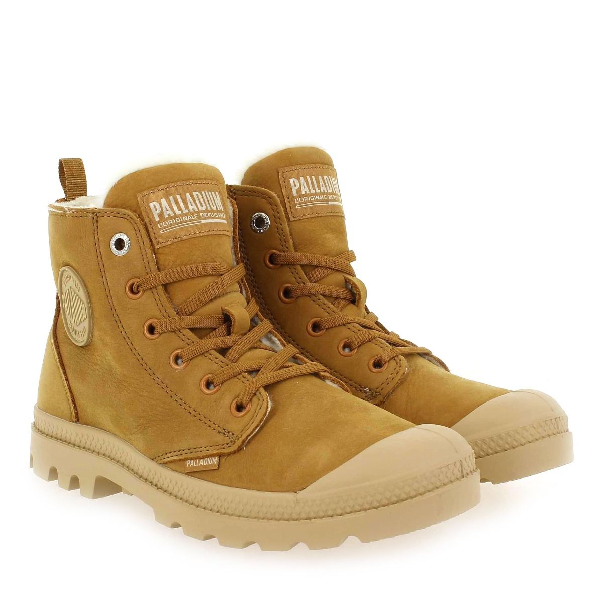 Palladium  PAMPA HI ZIP WL - camel