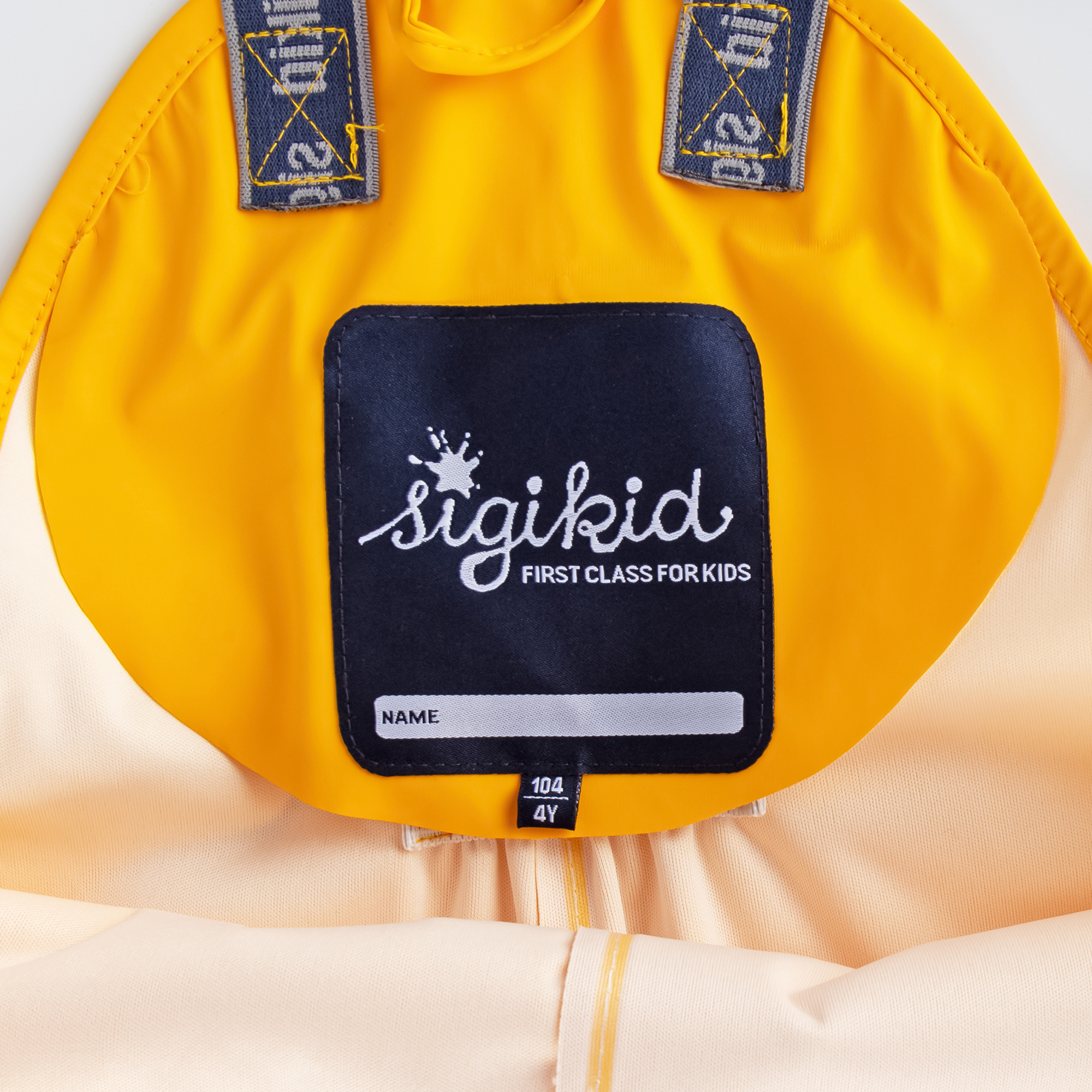 Kinder Regenhose, gelb