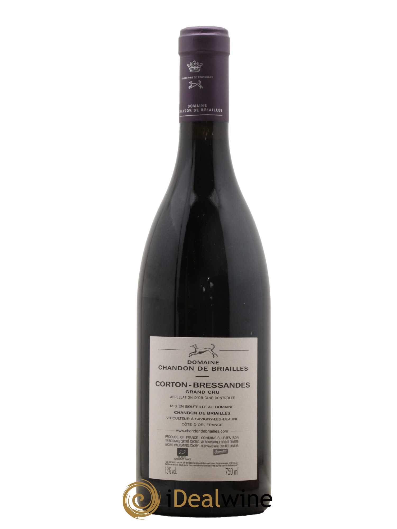 Corton Grand Cru Bressandes Chandon de Briailles  2017 - Lot de 1 Bouteille