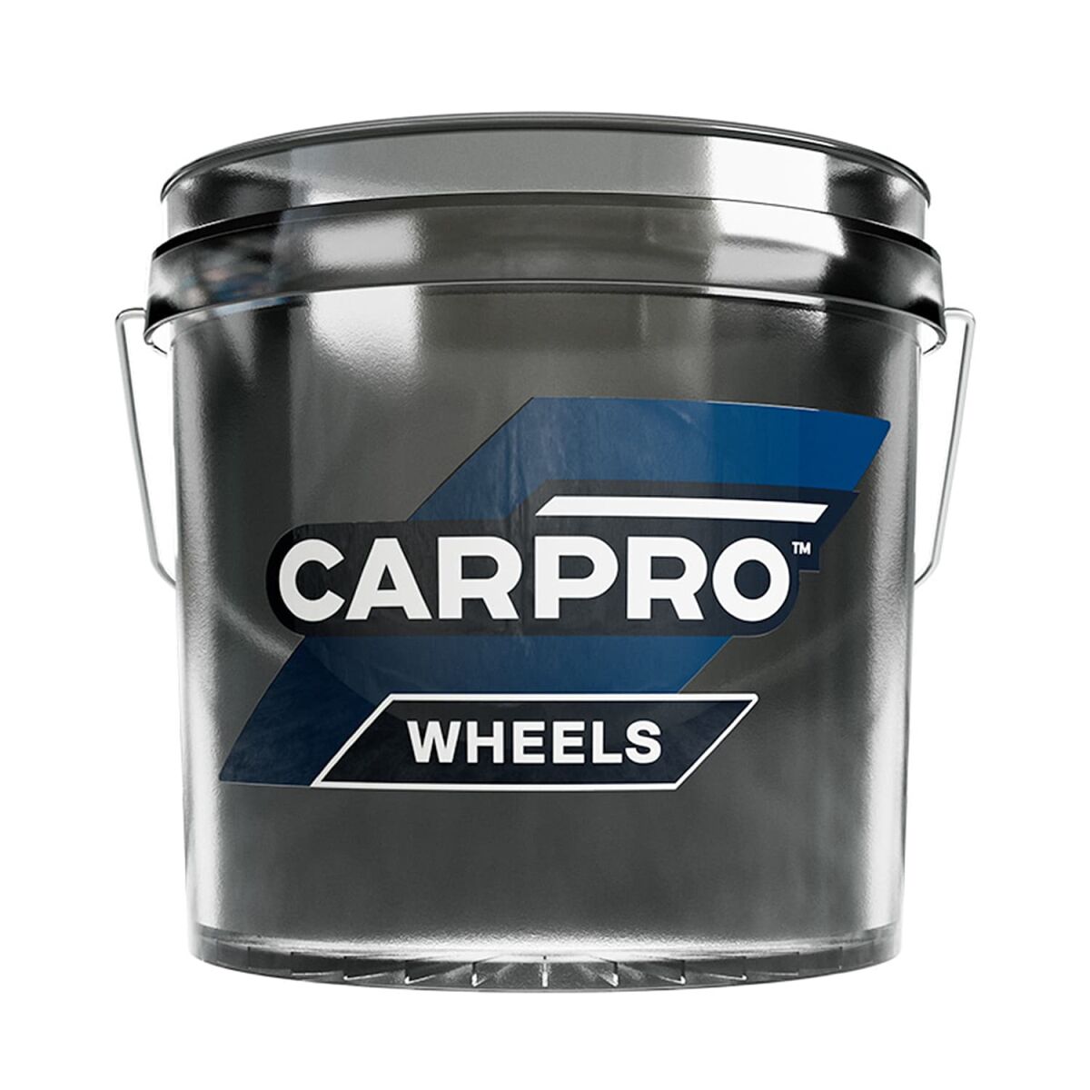 CarPro Motiv-Aufkleber Wheels, blau/transparent, 26,5×13cm