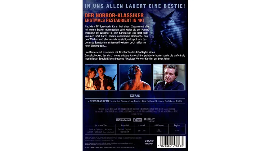 The Howling - Das Tier / Digital Remastered in 4K