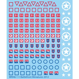 Late-war British Decal Pack