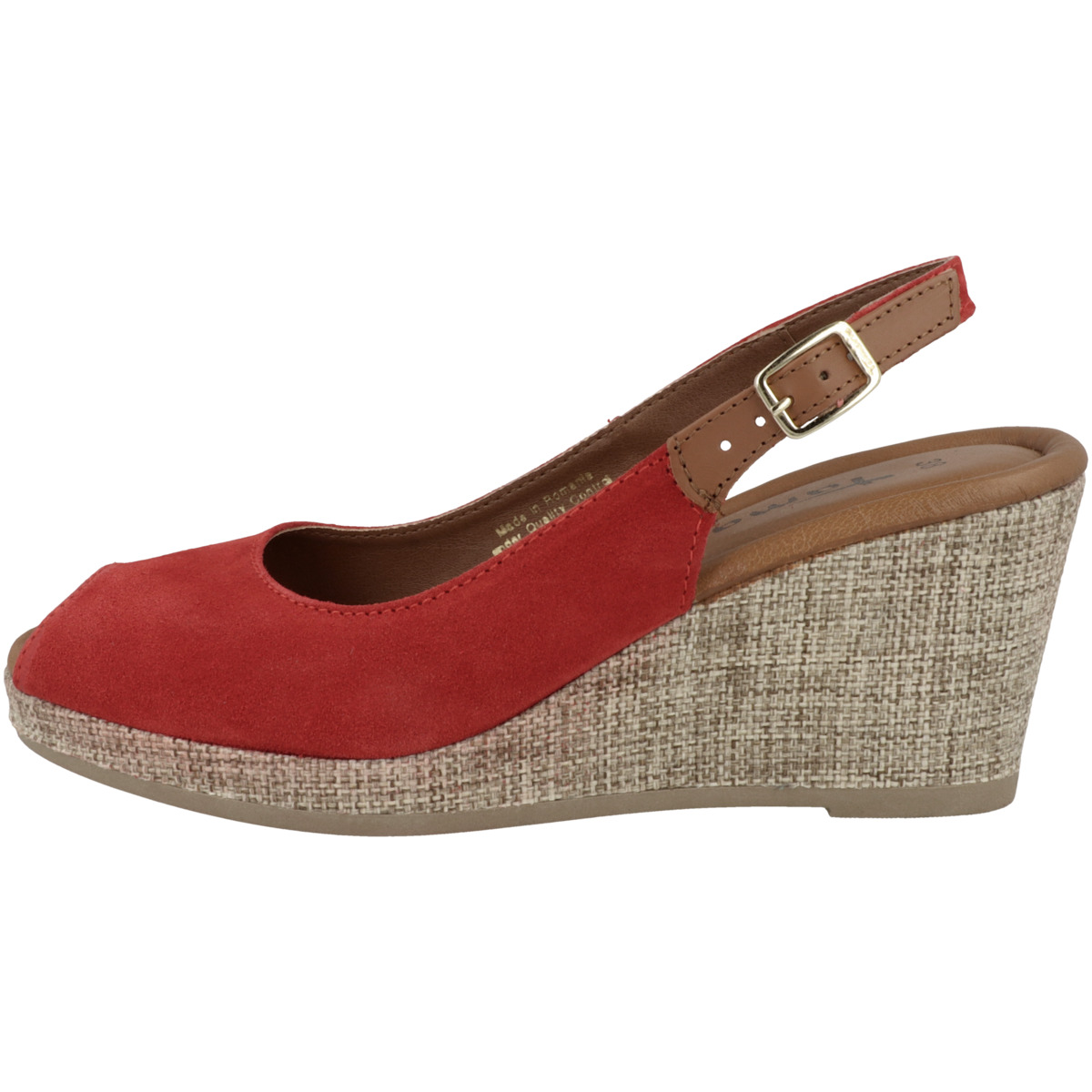 Tamaris 1-28375-20 Keilsandale rot