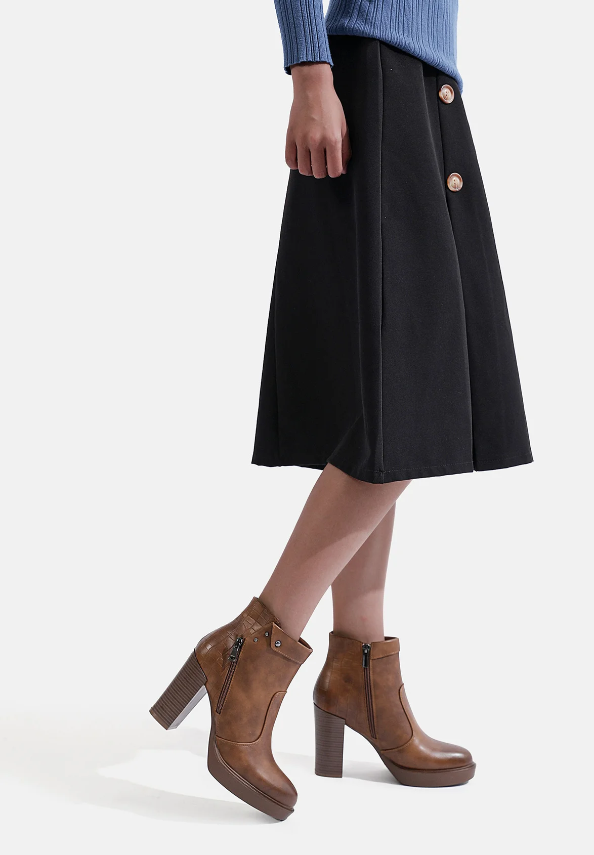 Botas tejanas/biker Queen Helena