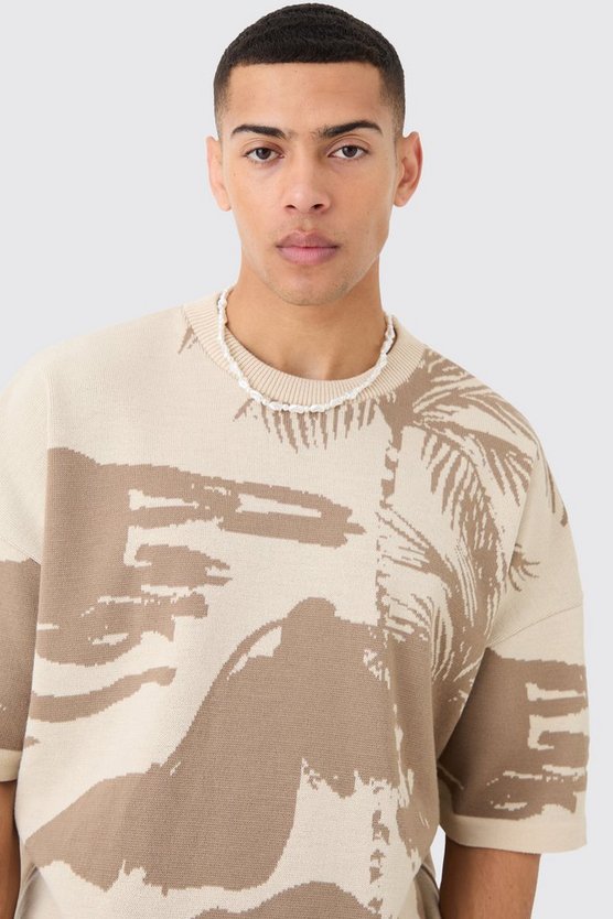 Oversize T-Shirt mit Print