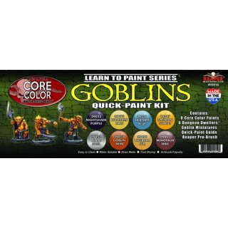 Learn to Paint: Goblins Quick-Paint Kit
