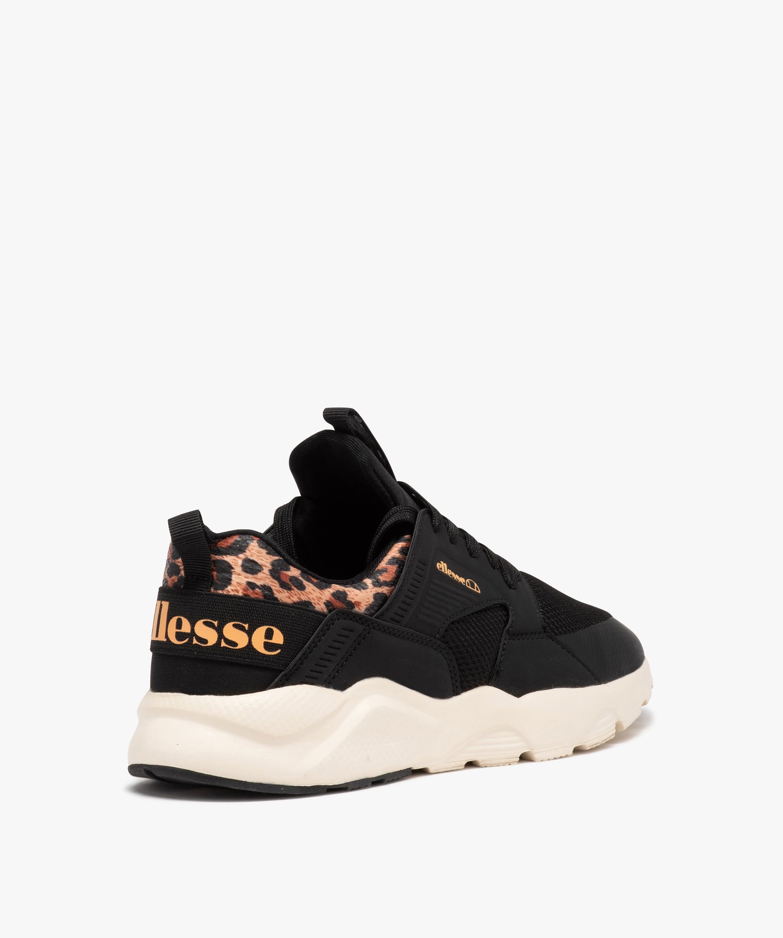 Baskets running en mesh détail léopard femme – Ellesse S... noir | GEMO