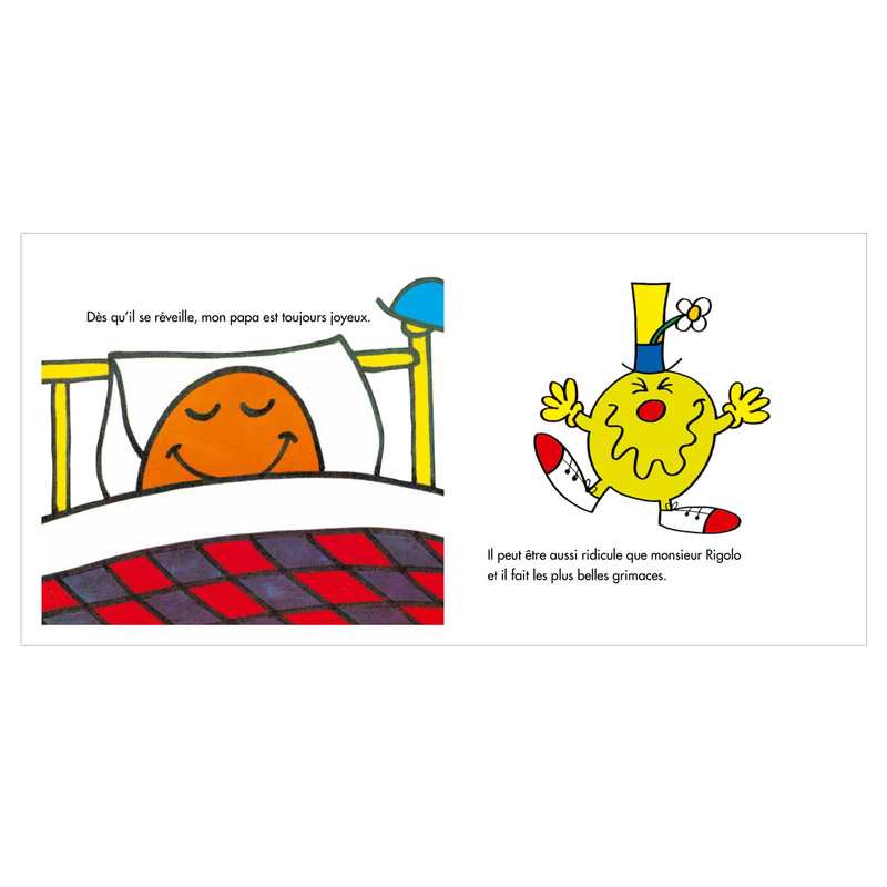 Livre Mon papa Les Monsieur Madame - Hachette Jeunesse
