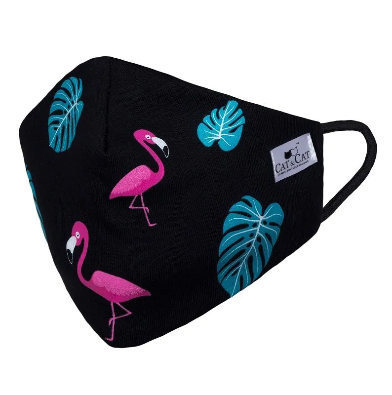 Cat & Cat Reusable Flamingo Mask