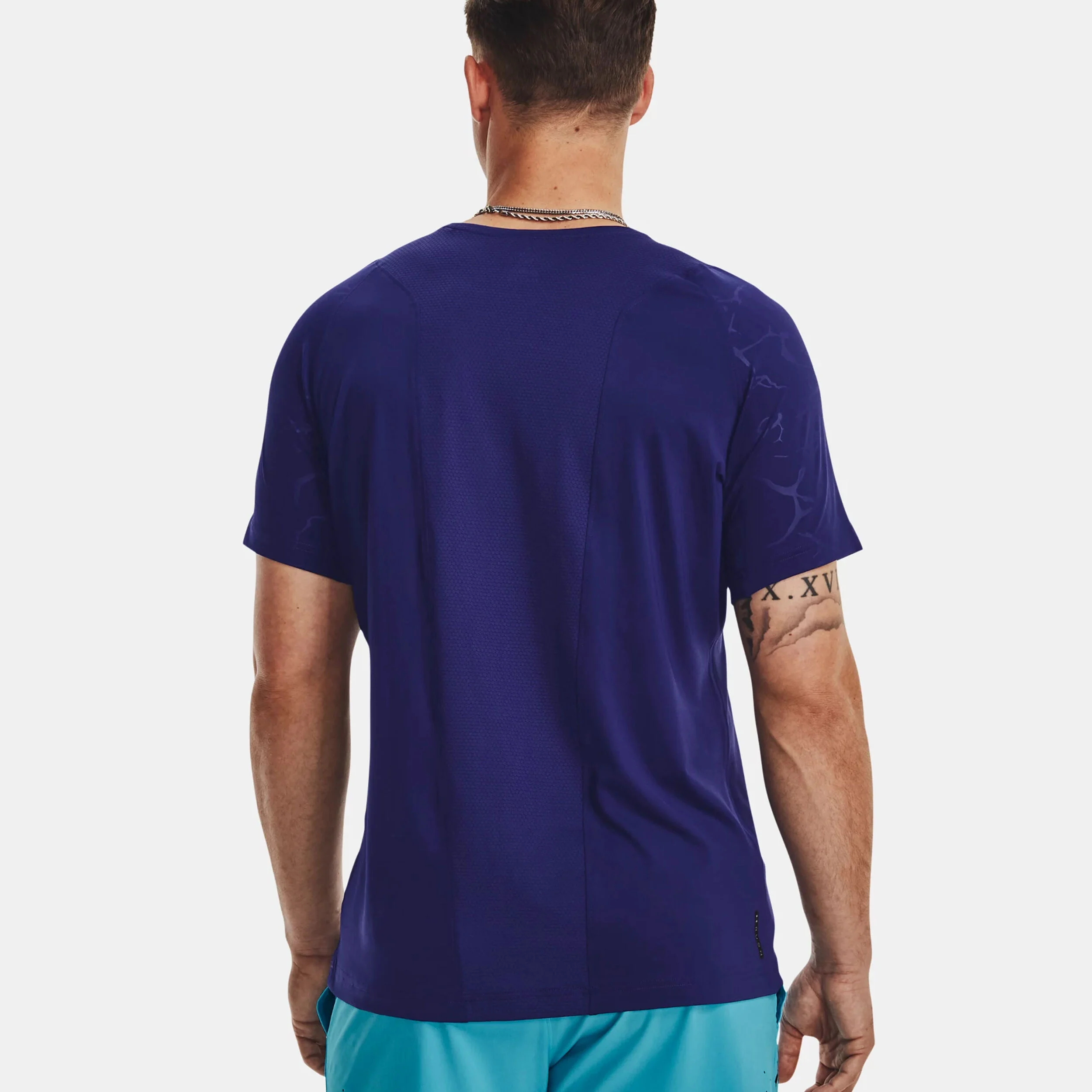 Rush Emboss T-Shirt Herren - Blau
