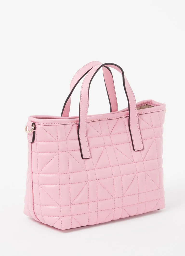 GUESS Latona Mini quilted handbag with removable pouch