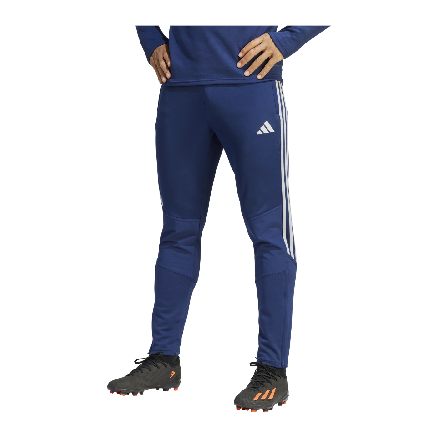 adidas Tiro 23 CB Hose Blau Weiss